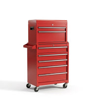Tool Chest, 5-Drawer Rolling Tool Storage Cabinet with Detachable Top Tool Box — Studio Shot